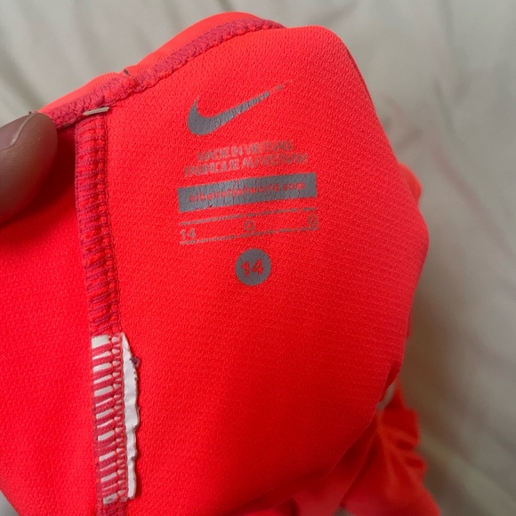 Hot pink/orange Vintage Nike One Piece Swimsuit - Picture 3 of 5